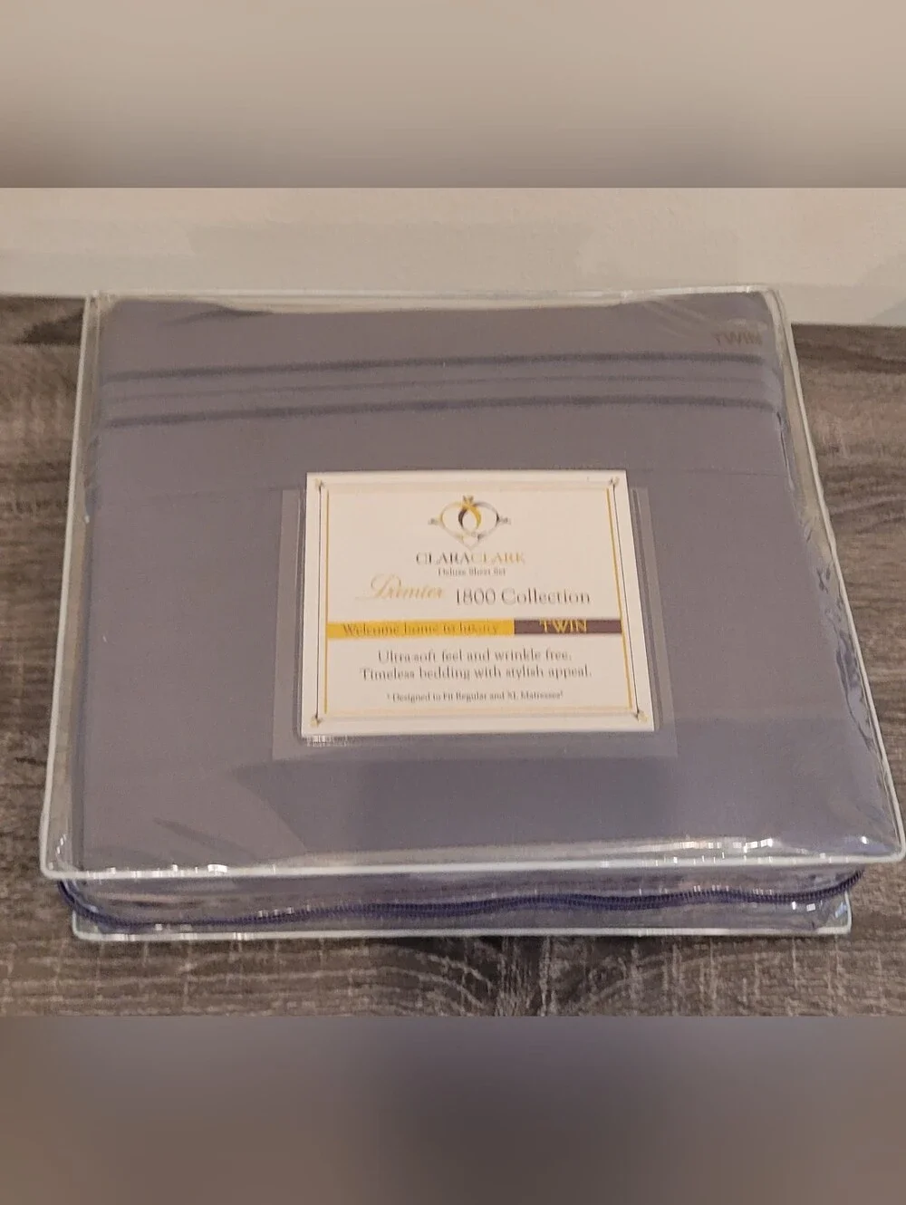 Clara Clark Premier 1800 Collection Twin Sheet Set - NWT